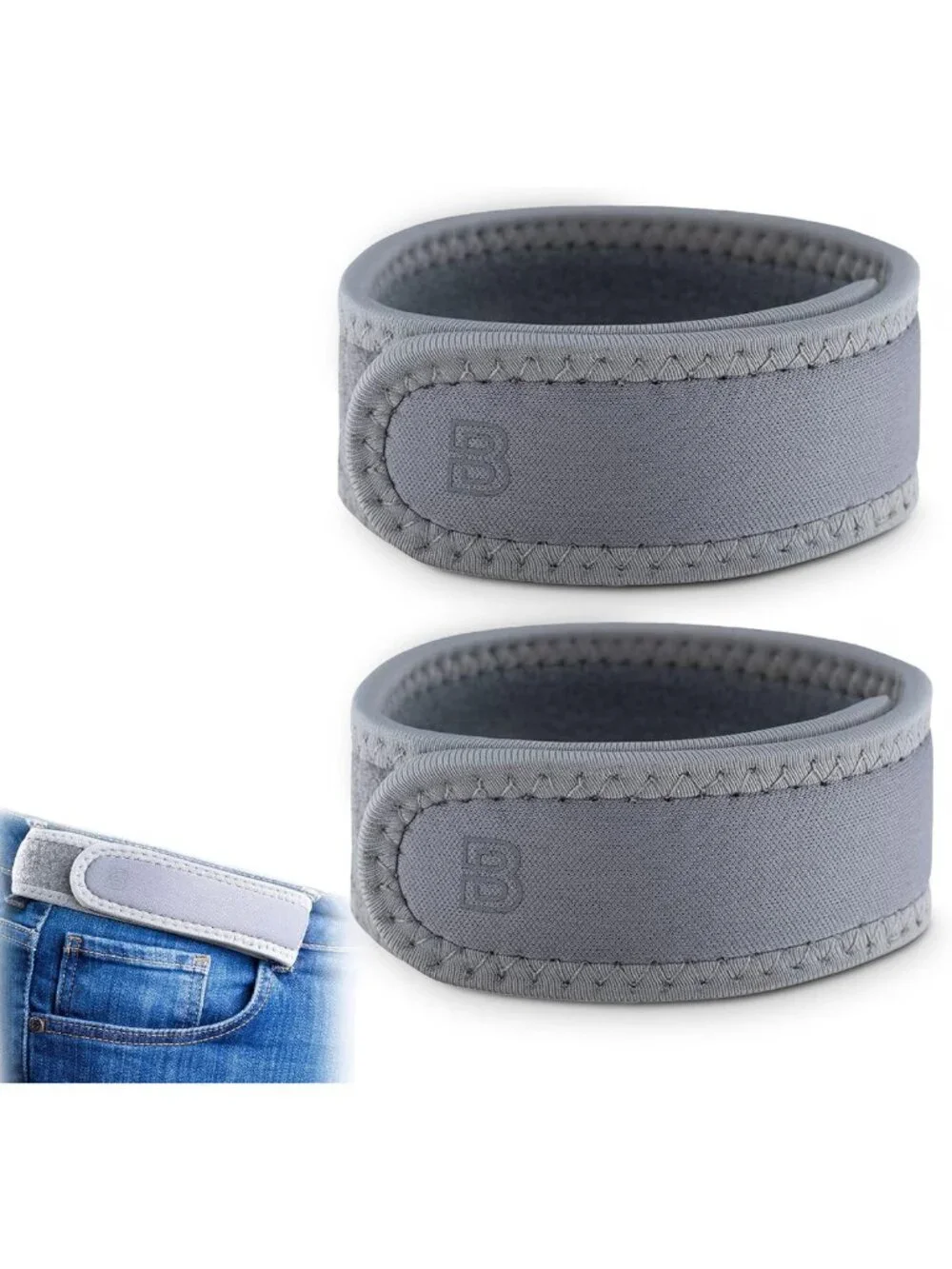 Adjustable No Buckle Invisible Belt for Men & Women - Soft Elastic Tactical